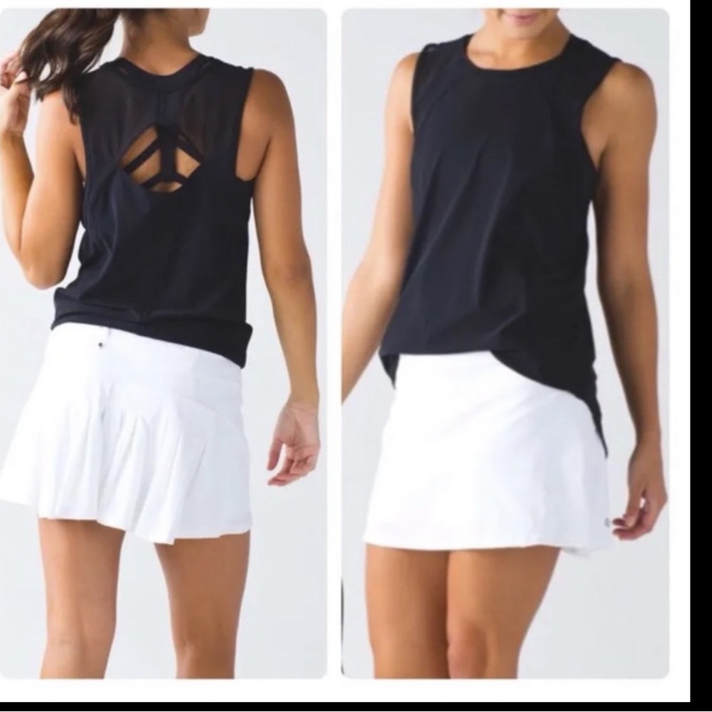 ❤️LULULEMON CIRCUIT BREAKER SKIRT/SKORT *TALL-WHITE-8❤️